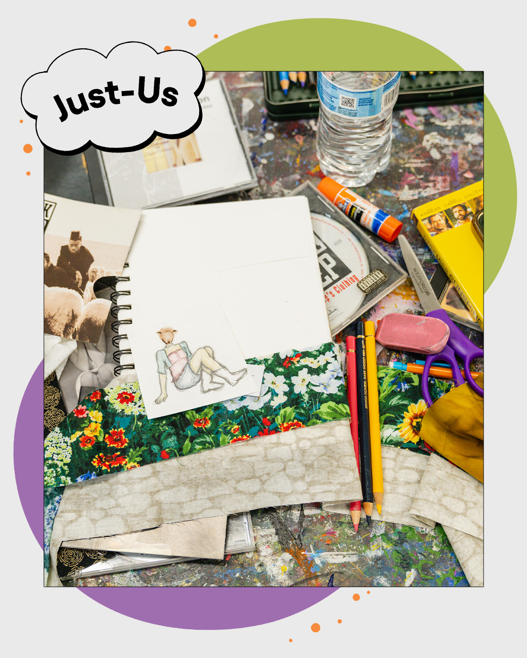 Provide FREE art programs for Just-US